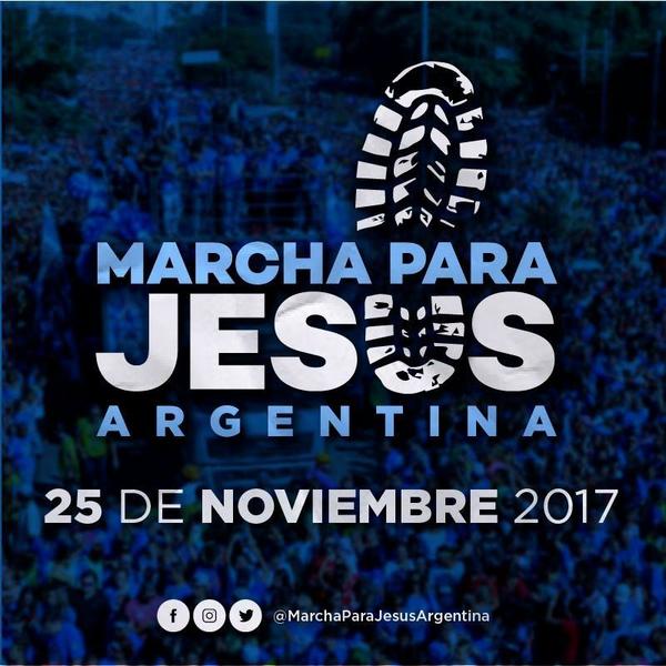 Se realizará una “marcha para Jesús” en noviembre en Buenos