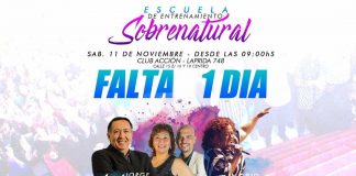 Saenz Peña (Chaco) "Escuela de Entrenamiento sobrenatural" con la Participación de Ingrid Rosario, sábado 11 de noviembre