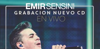 Emir Sensini Grabará en Vivo su nuevo Material